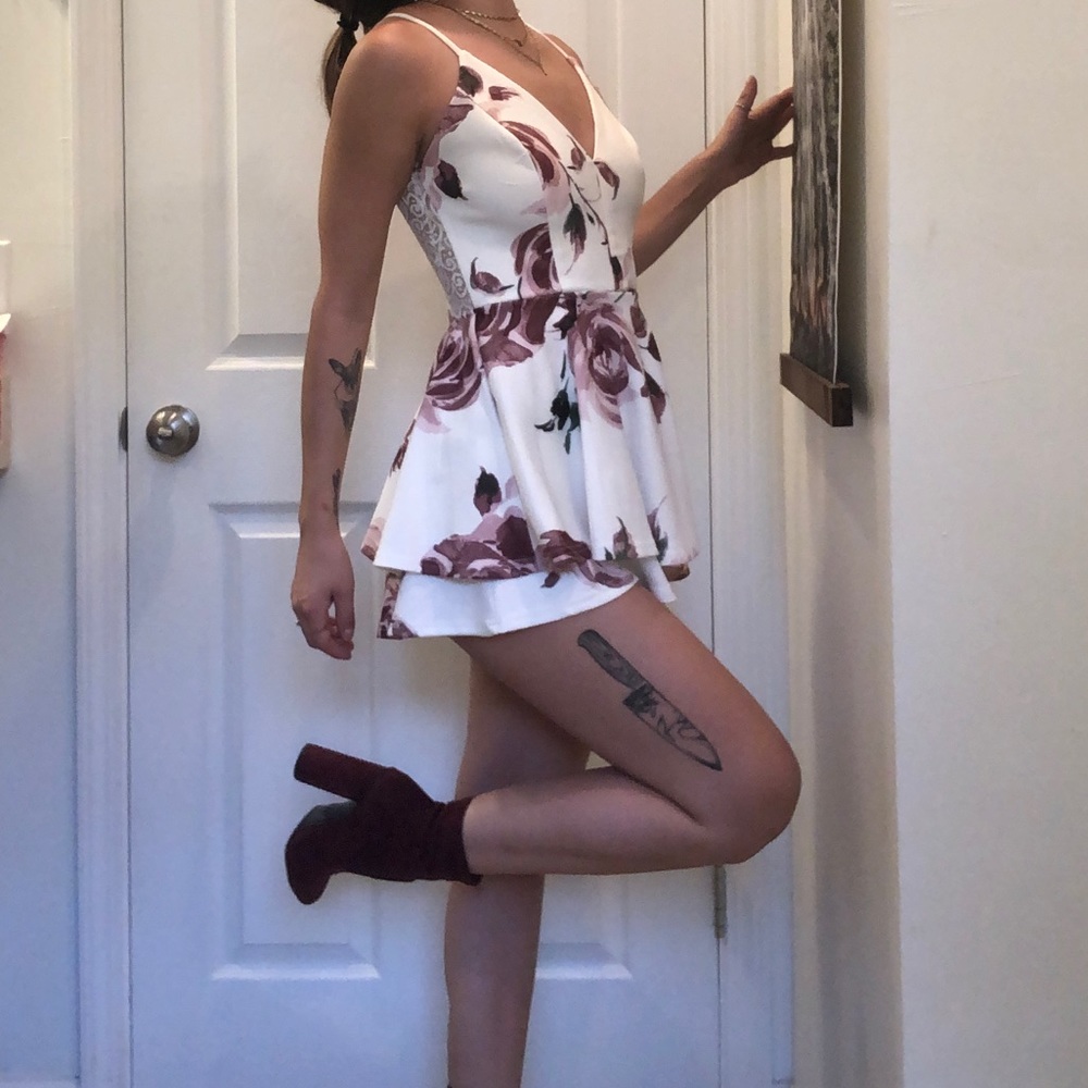 NWT floral romper